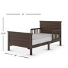 Child Craft Woodland Flat Top Toddler Bed for Kids with Guard Rails, Low to Ground Design, Made of Pinewood, Clean Lines Match Any Décor - 4 of 4