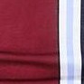 wine red + navy blue stripes