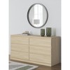 Signature Design by Ashley Modern Onita 6 Drawer Dresser, Natural Brown Wood Finish Dresser with Hardware-Free Design - 2 of 4