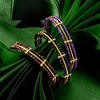 Ross-Simons 16.00 ct. t.w. Garnet Bead and Snake-Chain Bracelet in 18kt Gold Over Sterling Size 7 - 3 of 4