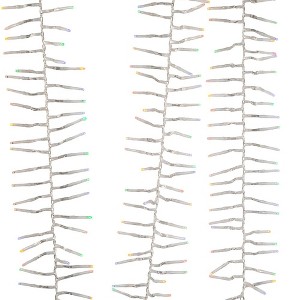 Kurt Adler 1000 Light 32.8-Foot Multicolored LED Cluster Garland - 1 of 4