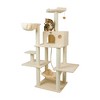 Armarkat Mult -Level Real Wood Cat Tree Hammock Bed, Climbing Center for Cats and Kittens A6901 - 2 of 4