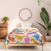Deny Designs 2pc Twin/Twin XL Showmemars Rainbow Cats Kids' Comforter and Sham Set - 3 of 4