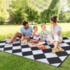 Outdoor Rug Ourdoor Plastic Straw Rugs for Patio Clearance Waterproof Foldable Lightweight Mat Reversible Patio Rug for Camping - 4 of 4