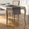 Slickblue 14"x108" Linen-Look Table Runner – Polyester Poplin, Wrinkle-Resistant, Serged Edge Finish, 41 Color Options - 2 of 3