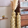 NicBex Modern Floor Vases Set of 3, Glazed Metal Large Vase for Dried Flowers, Vintage Standing Vase for Pampas Grass Wicker - 3 of 4