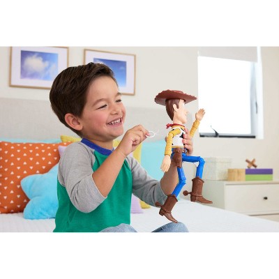 Детские фигурки Toy Story 5 Disney and Pixar Toy Story 5 Running Woody 12" Action Figure, 50 Plus Sounds — фото 2