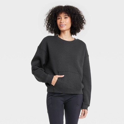 Women's Quilted Crew Sweatshirt - All in Motion™