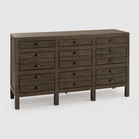 Mercator Map Drawer Console Gray Rst Brands Target