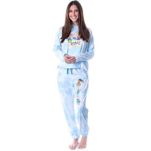 Justice Girls Holiday Long Sleeve Top and Jogger Set with Eyemask