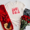 Simply Sage Market Women's Love Vibes Stars Short Sleeve Graphic Tee - 2 of 2
