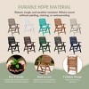 WestinTrends Malibu HDPE Adjustable Highback Folding Patio Dining Chair - 4 of 4