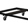 Emma and Oliver 30x72 Folding Table Dolly Storage - Party Event Rental Furniture - 3 of 3