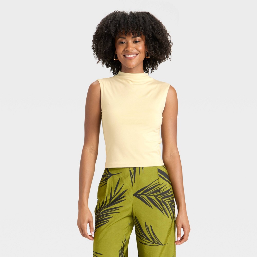 Women's Tank Top - A New Day™ Cream M