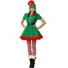 HalloweenCostumes.com Women's Holiday Elf Costume - 2 of 4