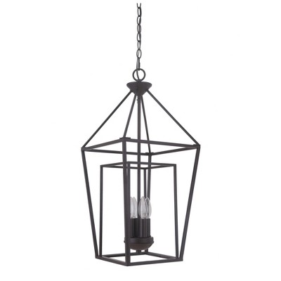 Craftmade Lighting Hudson 4 - Light Chandelier in  Oiled Bronze