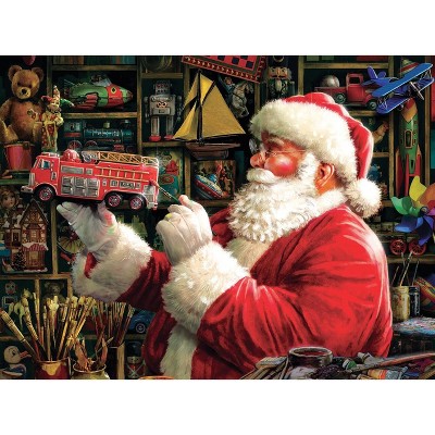 Sunsout Last Minute Touchup 1000 pc Christmas Jigsaw Puzzle 50737