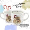 Royal Worcester 14oz Cookies for Santa Winter Mug with Hamster Art - Holiday Coffee Mug, Festive Fine Bone China Christmas Mug - image 3 of 4