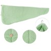 Unique Bargains Women's Soft Double Layer Hair Drying Towel 1 Pc - 3 of 3