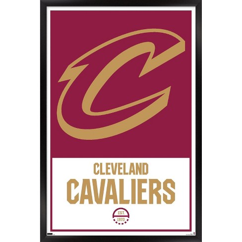 Cleveland Guardians 24.25 x 35.75 Framed Team Poster