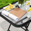 Crestlive Products Outdoor Side Table - Small Patio End Table All Weather for Pool, Balcony, Deck, Porch - 3 of 4