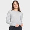 Women's Beyond Ease Cropped Long Sleeve Top - All In Motion™ - 3 of 4