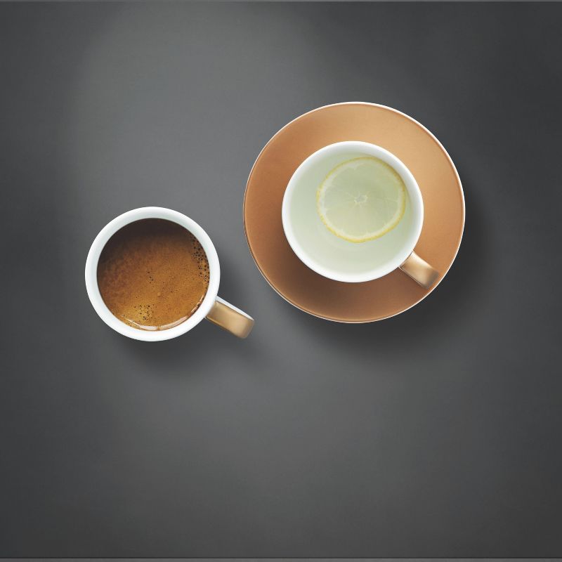 BergHOFF GEM Porcelain 3Pc Coffee And Tea Set, Mug, Cup & Saucer, 4 of 5