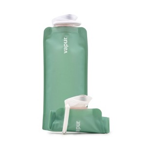 Vapur Anti-Bottle Collapsible Wide Mouth Water Bottle 23 oz. Sea Glass (30171) - 1 of 4
