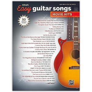 Alfred Alfred's Easy Guitar Songs: Movie Hits Easy Hits Guitar TAB Songbook - 1 of 1