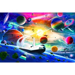 Toynk Space Exploration Galaxy Puzzle For Adults And Kids | 1000 Piece Jigsaw Puzzle - 1 of 4