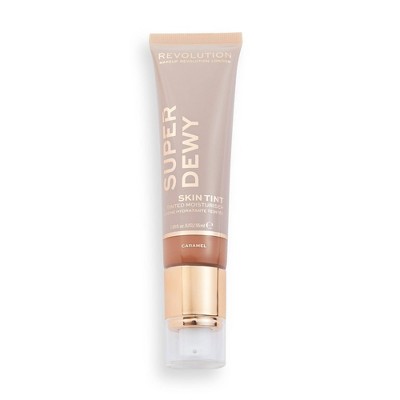 Makeup Revolution Superdewy Tinted Moisturizer - Caramel - 0.85 fl oz