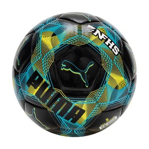 プラン・マルセット・インターナショナル・サッカースクール  DVD6本セット Puma Qualify Size 5 Soccer Ball - Black/Turquoise Blue : Target