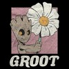 Men's Guardians of the Galaxy Groot and Flower Portrait T-Shirt - image 2 of 4