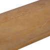 Mayeerty U_STYLE Uniquely Designed Console Table made of Fraxinus Mandschuric Solid Wood Veneer - 4 of 4
