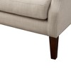 CAVINAS Polyester Accent Chair with Tufted Back and Solid Wood Legs,Cozy Upholstered Living Room Chairs,Reading Chairs for Living Room - 4 of 4