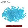 Unique Bargains Loose Craft DIY Earring Necklace Making Acrylic Round Beads 4200 Pcs - 3 of 4