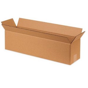 UOFFICE Long Corrugated Boxes 8" x 4" x 4" (25 Pack) Shipping Boxes - 1 of 1