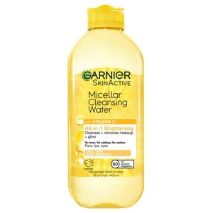 Garnier Brightening & Hydrating Micellar Water with Vitamin C Makeup Remover - 1 of 4