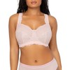 Curvy Couture Women's Luxe Lace Wire Free Bra - 4 of 4