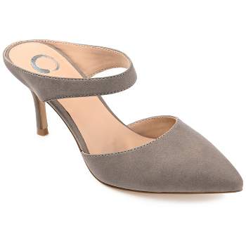 Journee Collection Womens Maevali Mules Mid Stiletto Pointed Toe Pumps