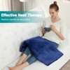 Coucheta 33"x17" Extra Large Electric Heating Pad for Back Pain & Cramps, Moist/Dry Heat Therapy, 4 Temp Settings, 2H Auto Off, Machine Washable - 4 of 4