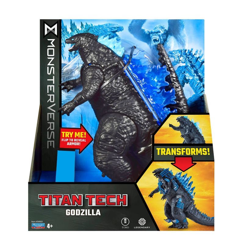 Monsterverse Deluxe Godzilla 8&#34; Action Figure, 6 of 9