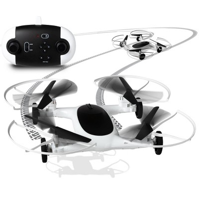 Sharper Image Fly + Drive 7" Drone