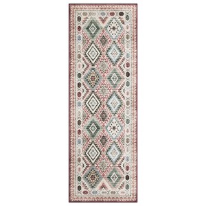 Coolmee  Rug Machine Washable Non-Slip Low Pile Print Pattern Western Rug for Living Room Bedroom Entryway - 1 of 4