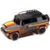 2007 Toyota FJ Cruiser Gray w/Stripes (Muddy Version) w/Roofrack Ltd Ed to 4800 pcs 1/64 Diecast Model Car by Johnny Lightning - 2 of 3