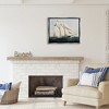 Stupell Industries Vintage Nautical Yacht Black Framed Floater Canvas Wall Art - 2 of 4