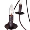 CWI Lighting Arza 6 Light Up Chandelier With Brown Finish - 2 of 4
