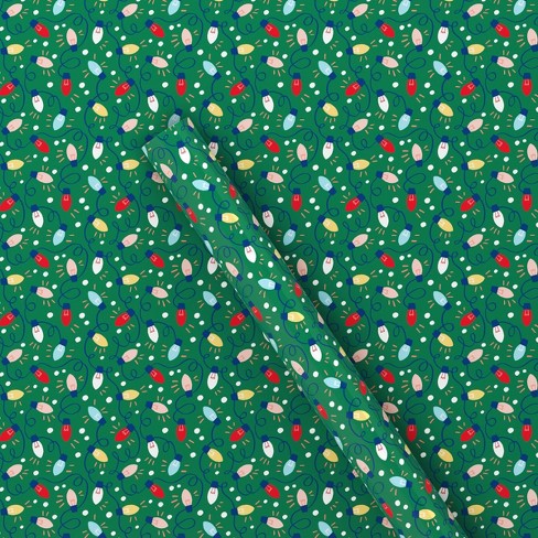 Christmas Wreath Green Gift Wrap Kit – Dales Clothing Inc