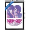 Trends International Sonny and Cher - Westbury Music Fair Framed Wall Poster Prints - 3 of 4