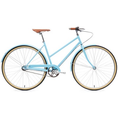 State Bicycle Co. Adult Bicycle City Bike  - Azure 3-Speed | 29" Wheel Height